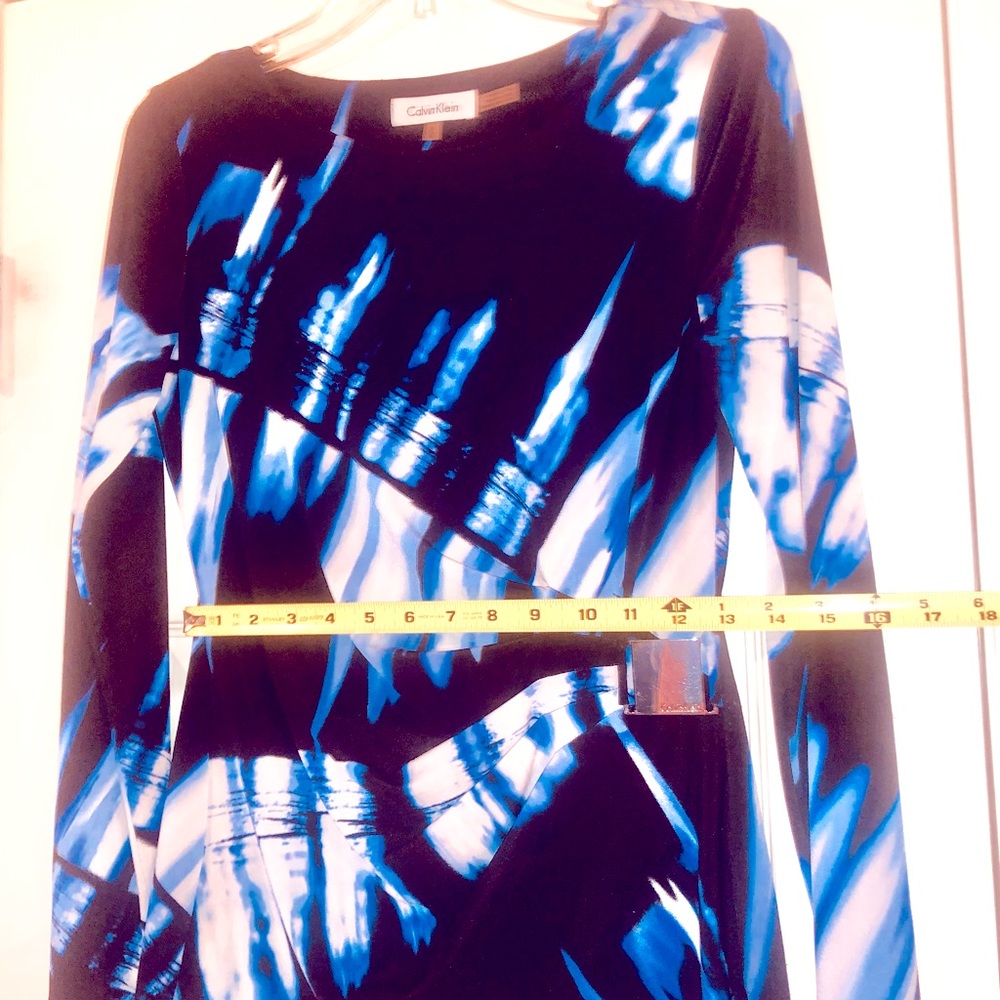 Calvin Klein Top with 3”x3”Metal Emblem